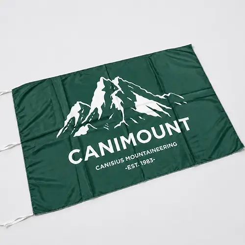 Bendera standar custom berbagai ukuran untuk kebutuhan promosi dan event