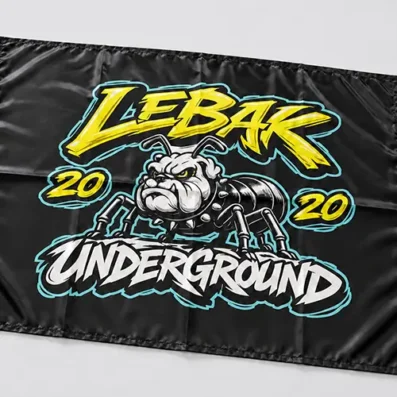 Giant flag atau bendera raksasa custom untuk event dan stadion